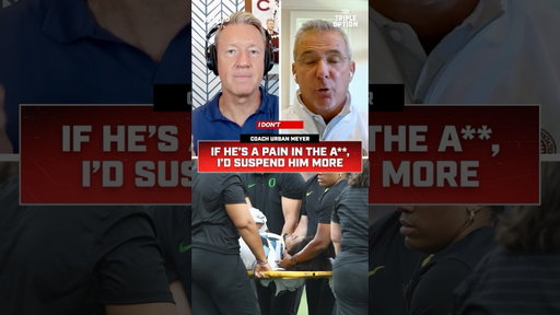 Urban Meyer reacts to the one-game suspension for Desman Stephens II after a late hit on Dante Moore