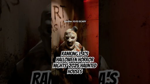 Ranking L.A.'s Halloween Horror Nights' 2025 Haunted Houses