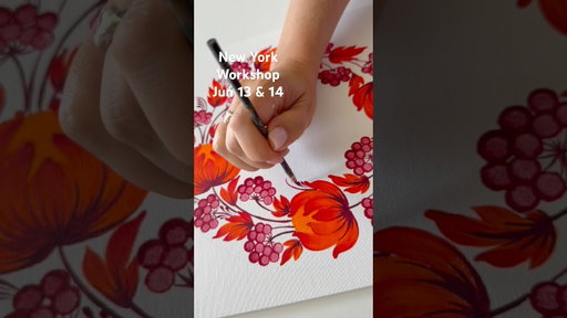 NYC workshop at the Ukrainian Museum. June 13 spots left. Link in description.