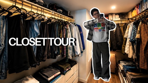 MY CURRENT CLOSET SET UP - I'M SELLING EVERYTHING! ( Sneakers / Clothing )