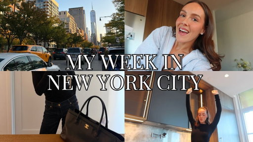 weekly vlog: new apartment sneak peek, what's in my cart & packing!
