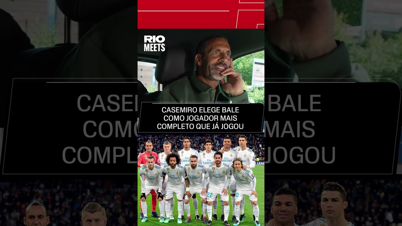 BALE FOI O JOGADOR MAIS COMPLETO QUE CASEMIRO JOGOU? #shorts