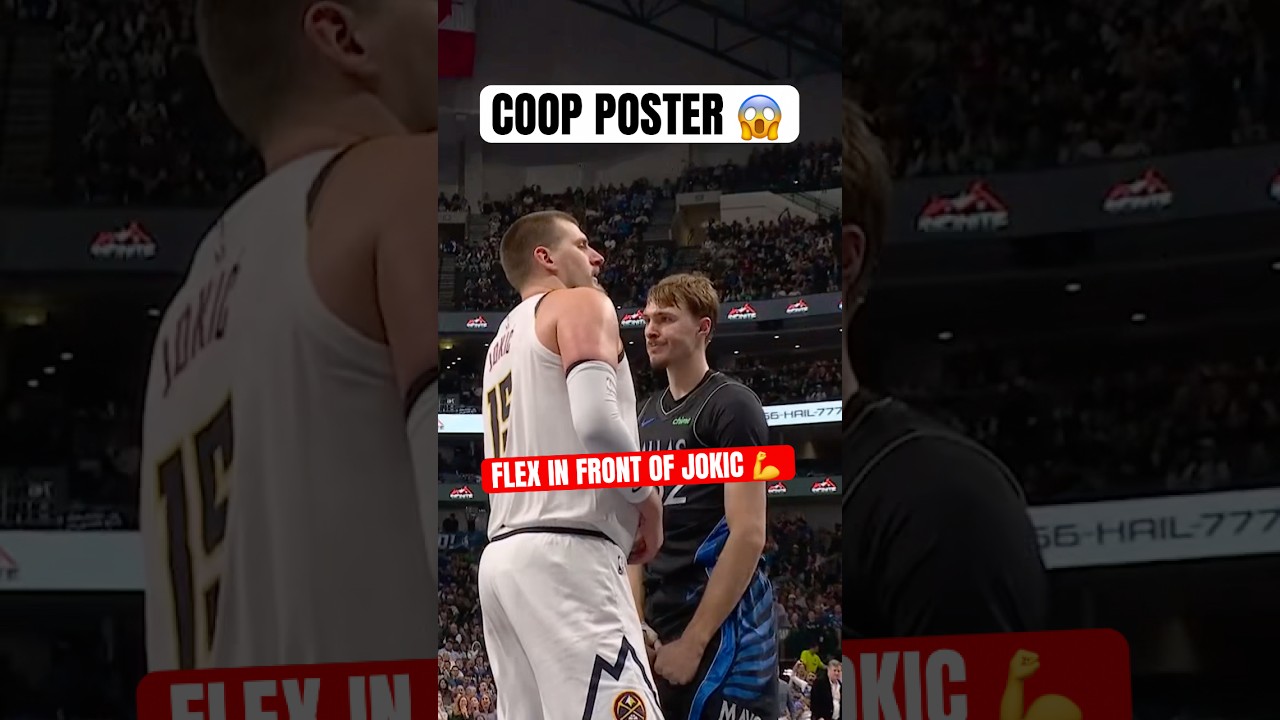 Cooper Flagg flexing after the dunk 😤