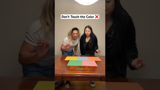 DON’T TOUCH THE COLOR (WATCH TILL END 😂) #challenge #comedy #games #shorts