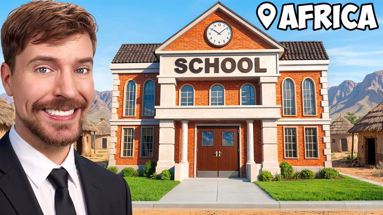 I Built 10 Schools Around The World