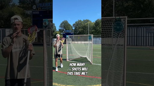 Easy medium and hard lacrosse challenge #shorts