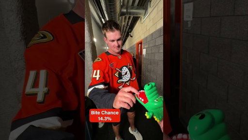 Anaheim Ducks Take on Crocodile Challenge Pt. 1