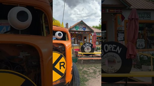 Have you made it to Seligman yet? 🚗✨This iconic Route 66 town helped inspire Cars, and it still