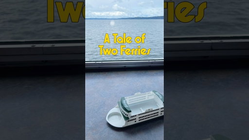 A Tale of Two Ferries #stopmotion #seattle