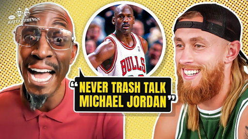 Kevin Garnett Teaches George Kittle How To Trash Talk Like A CHAMP!