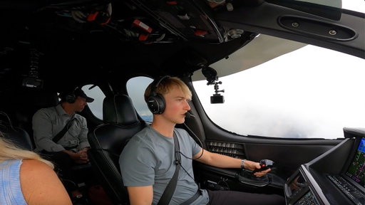 Instrument Approach In a Private Jet! Cirrus Vision Jet to Oregon!