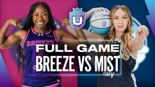 FULL GAME: BREEZE vs. MIST | Jan 19, 2026 | Unrivaled Basketball