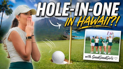 DITL Hawaii VLOG // My First HOLE IN ONE on video!