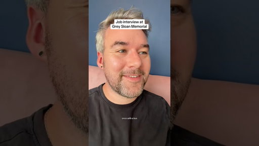 POV: Grey’s Anatomy job interview for Grey Sloan Memorial
