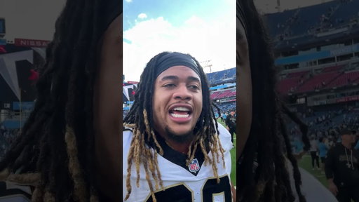Chase Young to Saints Fans after Win vs. Titans! #Nfl #shorts