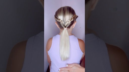 EASY SCHOOL HAIRSTYLE | Audrey and Victoria #hairstyle PRODUCTS USED IN DESCRIPTION BELOW ⬇️