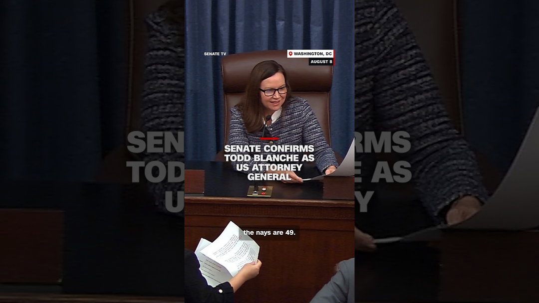 Senate confirms Todd Blanche as US attorney general