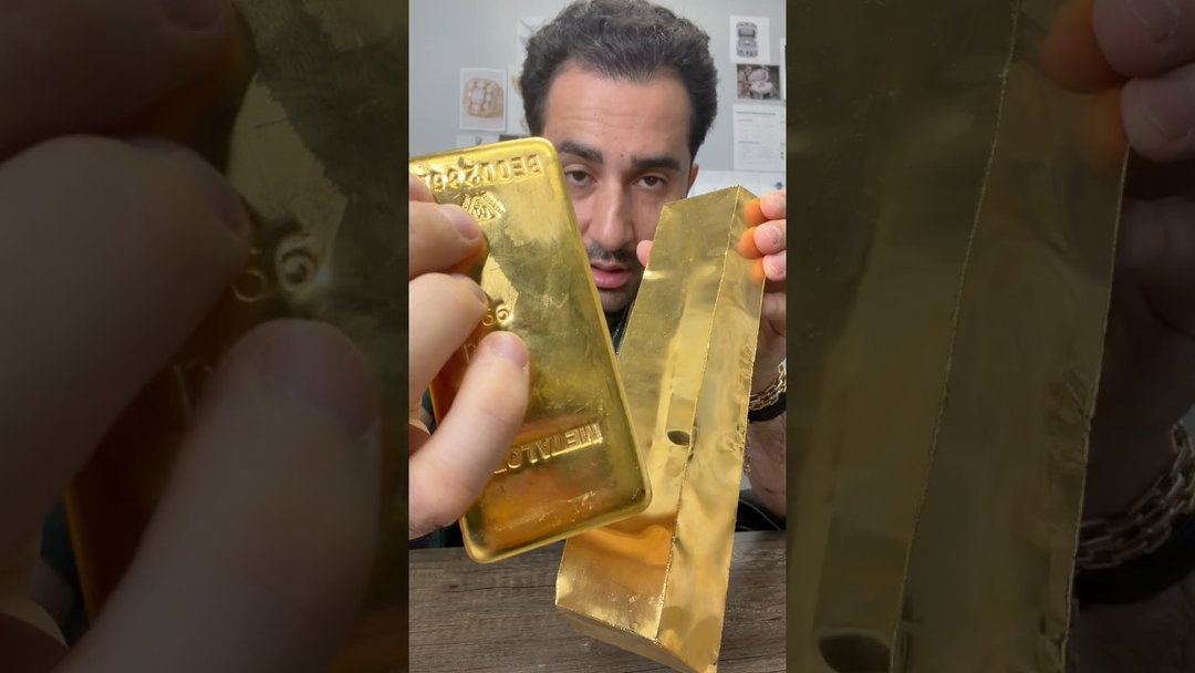 Is Your Solid Gold Really Solid? #traxnyc #gold #shorts