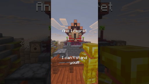 BLAMING YOUR NEIGHBOR IN MINECRAFT