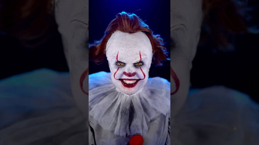 HIYA GEORGIE 🎈PENNYWISE MAKEUP | EllaDoesFx | #shorts