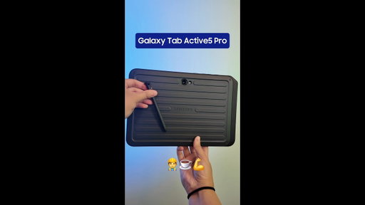 Hey business owners! Have you heard about our Galaxy Tab Active5 Pro? 😎