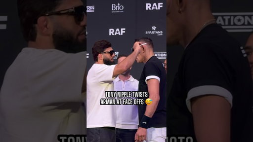 Arman Tsarukyan and Tony Ferguson face off at #RAF10