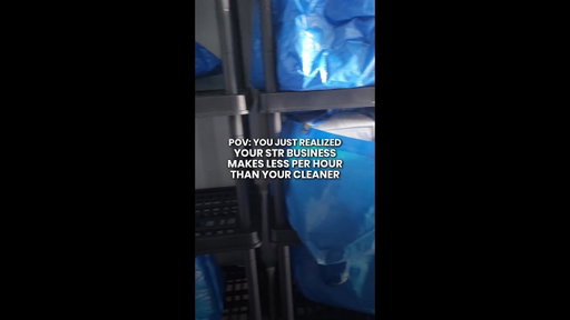 POV: YOU JUST REALIZED YOUR STR BUSINESS MAKES LESS PER HOUR THAN YOUR CLEANER