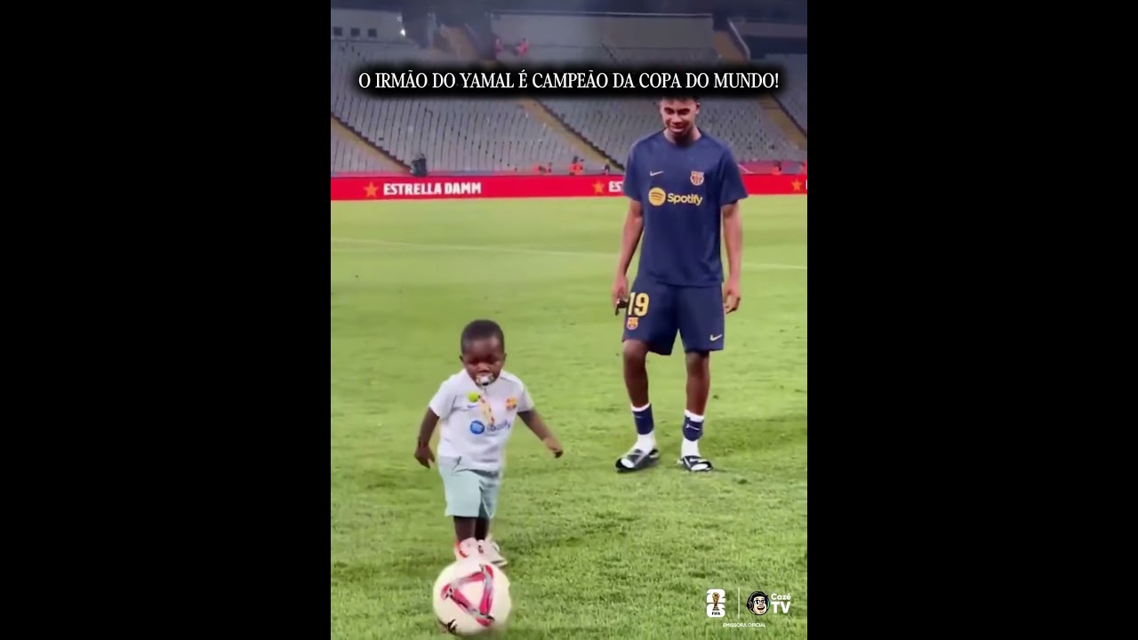 PAREM AS MÁQUINAS! O IRMÃOZINHO DO YAMAL É CAMPEÃO DA COPA DO MUNDO! EU TE AMO, KEYNE YAMAL! 😍