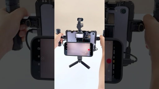 Pocket 4 Mobile Live System — Monitoring + Teleprompter + Charging + Filters #SmallRig