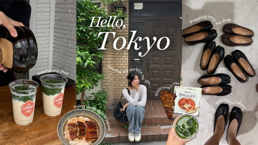 my life in Japan 🍡 | matcha galore, konbini runs & vtg designer shopping!