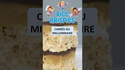Rice Krispies® Carrés du millionnaire