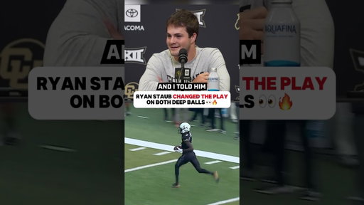 Ryan Staub Changed Plays on Deep Balls 👀🔥