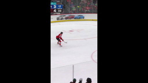 Jack Hughes with a Short Goal vs. New York Rangers