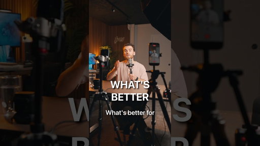 Whats better for video: the front or the back camera?