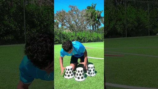 Where is the BALL !? #football #soccer #footballskillschallenge