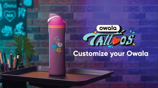 Introducing Owala Tattoos | Customize Your Bottle