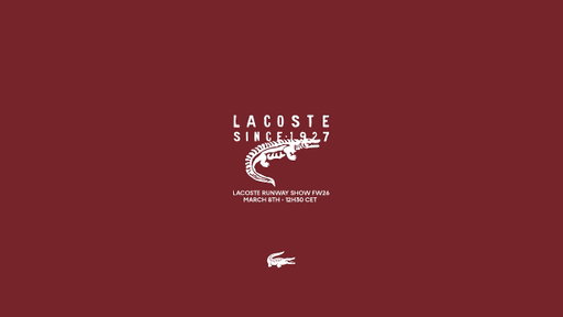 Lacoste Runway Show | Fall–Winter 2026
