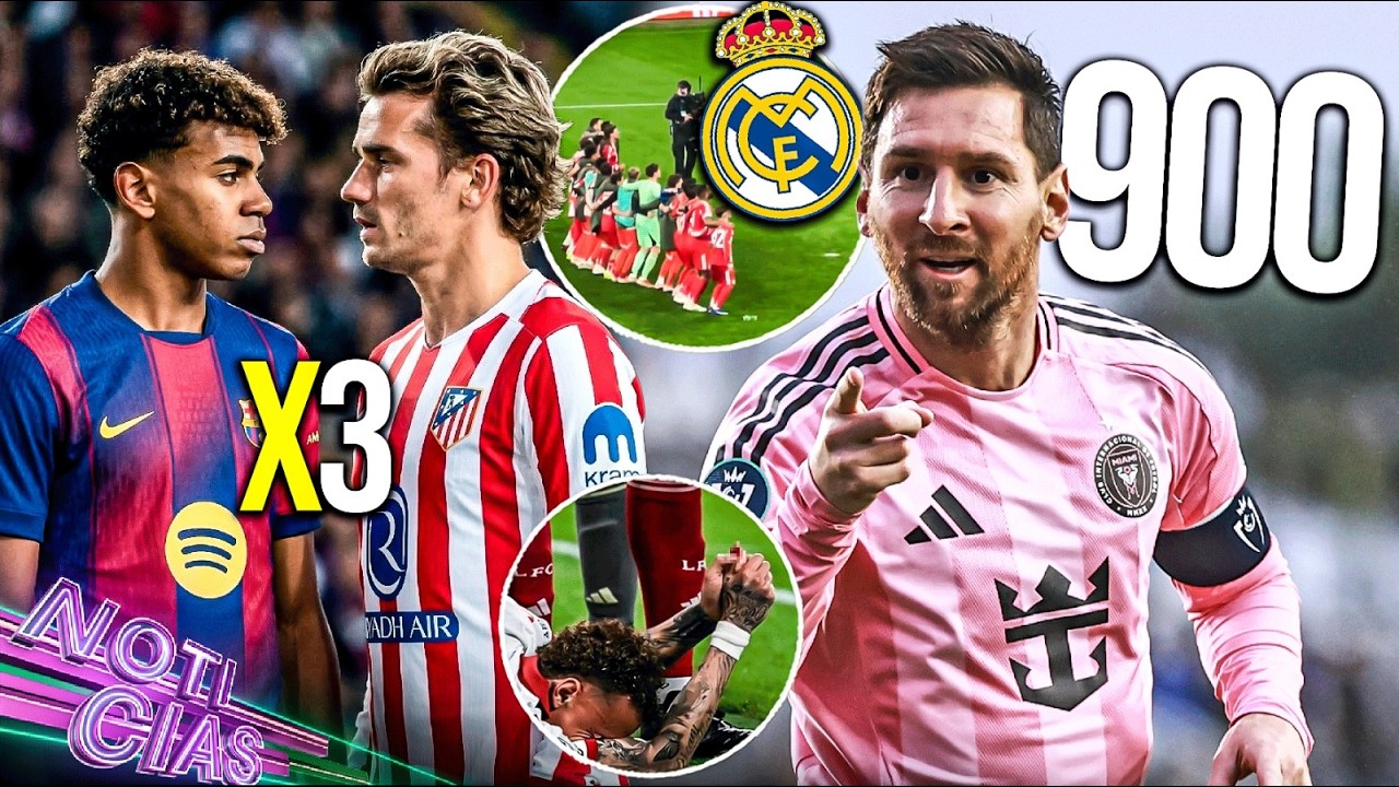 Gol 900 de Messi; Inter fuera | ¡Triple Atleti-Barça! | Cánticos vs Madrid | Grave lesión en Anfield
