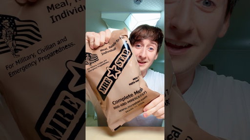 Day 4 of ONLY Eating Military Ration Packs!