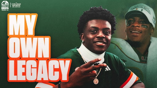 Camdin Portis Is Ready to Build His Own Miami Legacy