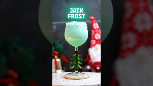Jack Frost 🎄🎅#bar #cocktails #christmas #bar #bartender #drink #drinkrecipes