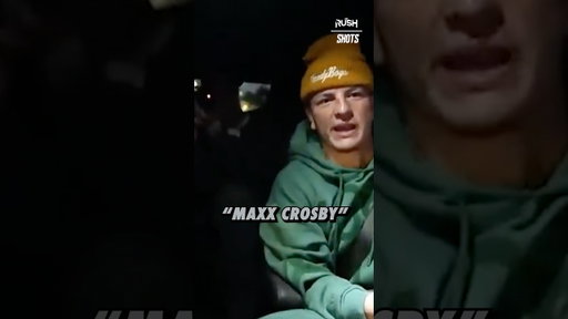 Maxx Crosby on Diego Pavia! 😳