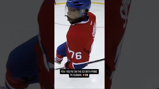Peak PK Subban 🐐 GoPro & NHL Footage of His Skating & Puck Skills from way back! #montrealcanadiens