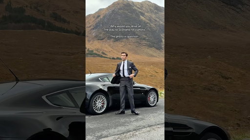 I re-created the famous James Bond Skyfall photo #jamesBond #Skyfall