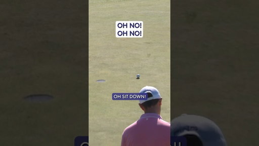 A REALLY BAD putt 💦