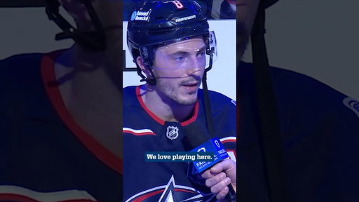 "I Love Being a Blue Jacket!" - Zach Werenski 💪💥