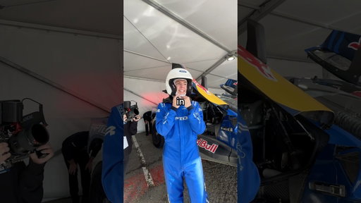 The most stressful day in my life 😳🏎️ @redbullusa @redbullracing ￼