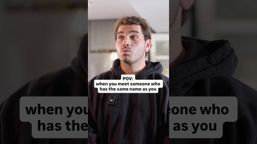 “My name is Shane”