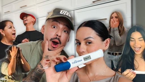 TELLING OUR FAM WERE PREGNANT W BABY #3! 🥹😭