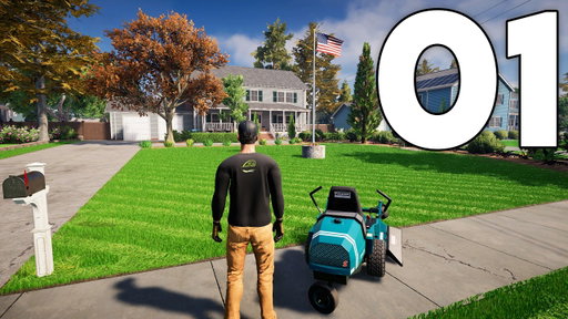 Lawn Mowing Simulator 2 - Part 1 - The Beginning